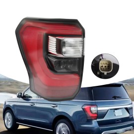 motoroza LED Tail Light Assembly Brake Lamp Left Driver NEW For 2018-2021 Ford Expedition