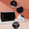 WALLYN'S Women Patent Leather Wallets Fashion Clutch Purses, Evening Bag