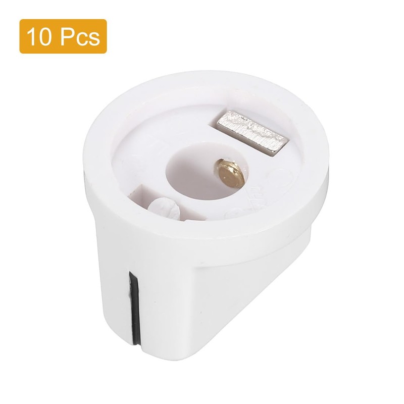 uxcell 10Pcs 6.4mm Shaft Hole Guitar Ampere Effect Pedal Knobs