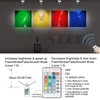 LUXSWAY Battery Operated LED Spotlights Indoor,Accent Lights with Dimmable,12 Color