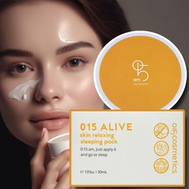 015 Alive Gongilo Sleeping Cream Pore Sleeping Pack 1ea / 015얼라이브 공일오 수면크림 모공 슬리핑팩 1개