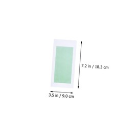 minkissy 10pcs Hair Removal Wax Papers Gentle Body Hair Removal for Women Men Wax Strips for Beauty Salons Home Use