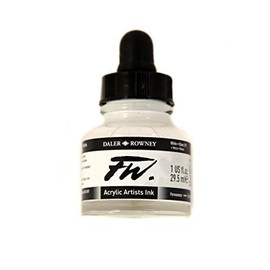 Daler Rowney FW Artists Acrylic Ink 29.5 ML Pot - White