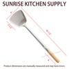 Sunrise Kitchen Supply Commercial Grade Wok Spatula (Shovel 15.50" (#3))