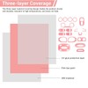 Jeliker for Wrangler JL Interior Trim Kit Pink Dashboard for