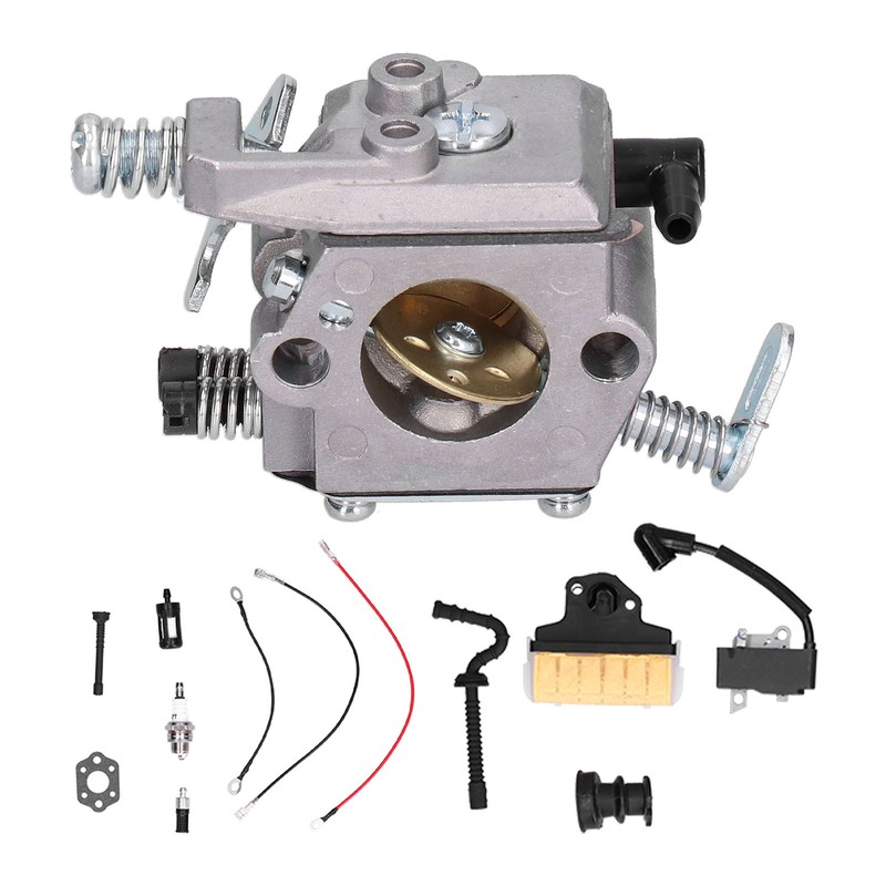 Carburetor Air Filter Ignition Coil Fuel Line Tune Up Kit