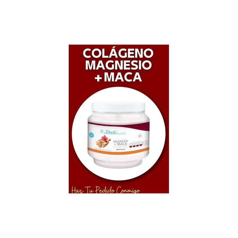2 Colágeno Hidrolizado Magnesio + Maca / Aumenta Energia