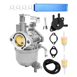 QAGGUM Carburetor Fit for EZGO Kawasaki Engine RXV 2008+ Gas Golf Carts TXT 2010-2015 Valor 2010-2014, Replace 607954 8125 603593 8128 603580 for 13HP Engine