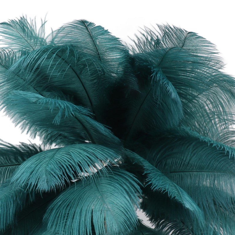 Decorative Table Lamp 30PCS Feathers USB Rechargeable Light Touch Control