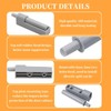 GIUSOBG Pack of 12 Soft Close Door Damper Furniture Door