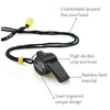 CREATCABIN Sports Whistles With Lanyard Stainless Steel Whistle Loud Crisp