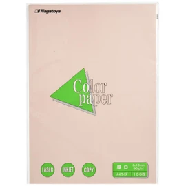 Nagatoya Shoten Color Paper Na-3319 A4 Thick, 100 Sheets Sakura