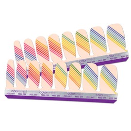 Rainbow Rhythm - Color Street Nail Strips, 16 Count (Pack of 1), FDC304