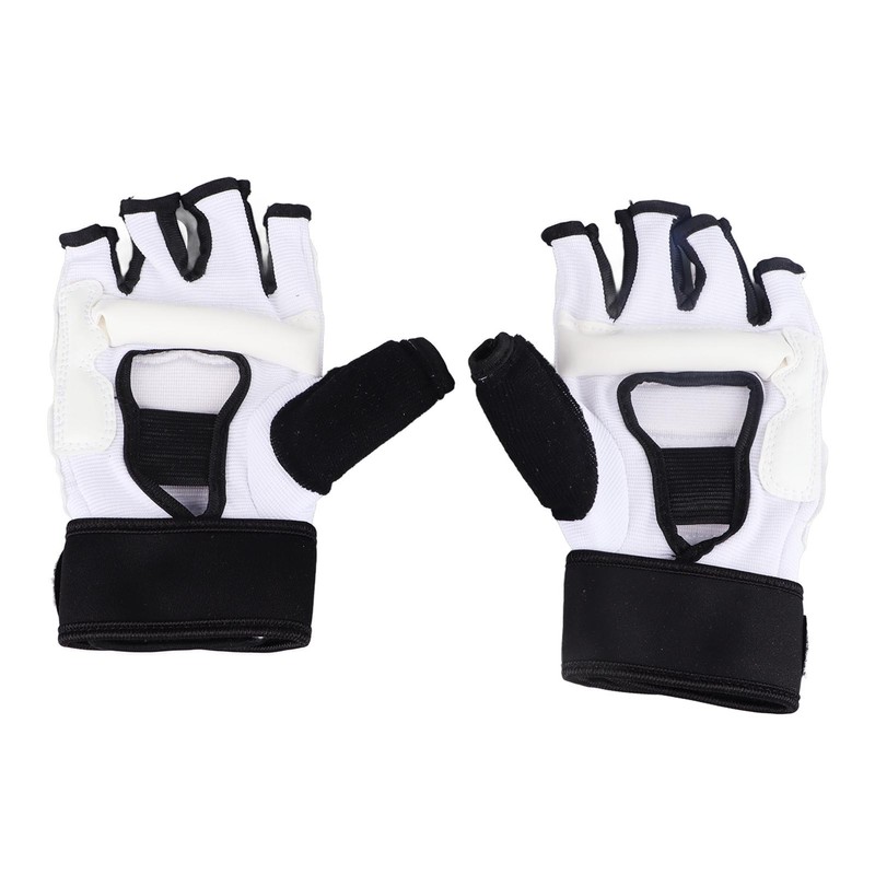 Half Finger Boxing Gloves Adjustable Comfortable for Kickboxing Fighting Punching