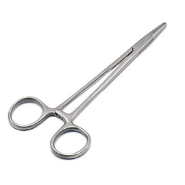 Precise Canada Webster Needle/Holder Driver with Ultra Smooth Jaws - Ratcheted/Locking Mechanism Forceps - Premium Stainless Steel (5 in.)