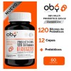 Probioticos Avanzados 120 Billones De 12 Cepas + Prebioticos. Oby