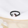 Dackel Ringe 925 Sterling Silber Hund Verstellbarer Ring Schmuck Dackel
