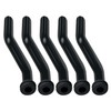 shiosheng 5pcs Vacuum Hoses 596163 593998, 797408 3 inch, Black