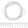 ASIWUJING Curtain Wire 10 Metres Net Curtain Wire Cord Cable