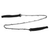 Camping Chainsaw 36in Black Manganese Steel 49 Knots Folding Chain