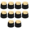 Pack of 10 Audio Knobs Wave Pots Amplifier Push On