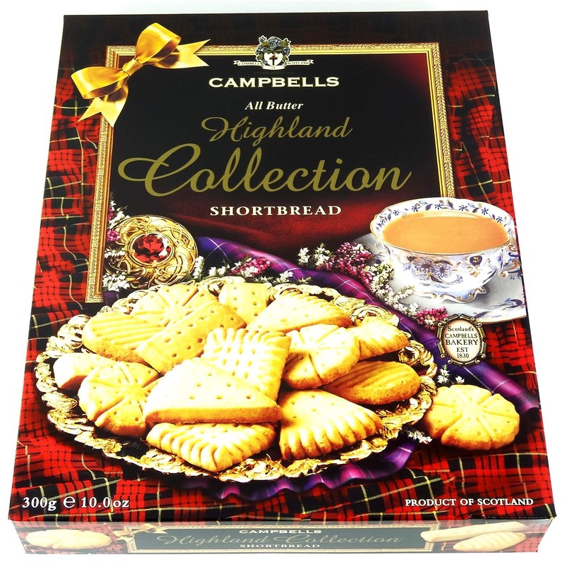 Campbell's Shortbread - 300g Highland Collection Carton