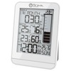 Miraval Design Wireless Weather Station with Rain Gauge Date Display