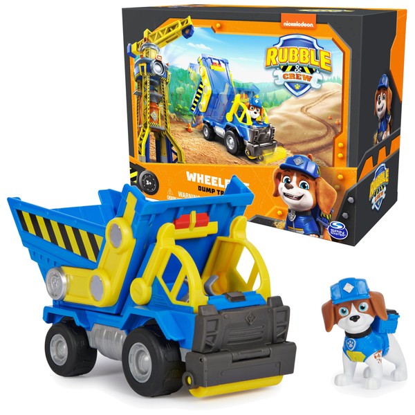 Rubble & Crew, Rubble’s Bulldozer Toy Truck with Movable Parts