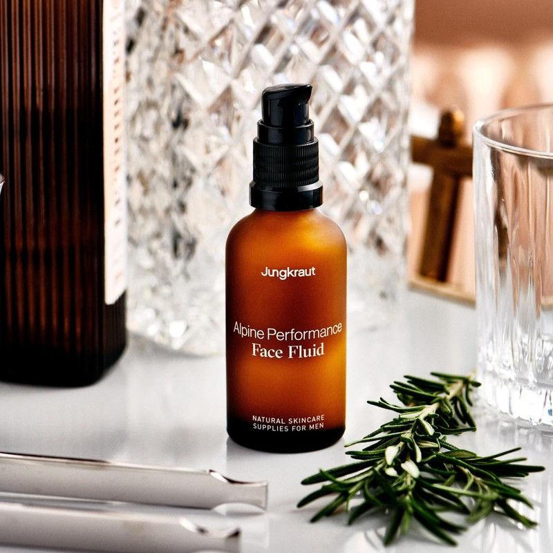 JUNGKRAUT Alpine Performance Face Fluid for Men, 1 x 50