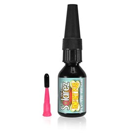 SOLAREZ Ultra Thin Bone-Dry Plus Clear UV Cure Fly Tie Resin (.5oz) w/Ultra Fine Applicator Tip (Included) - High Gloss, Low Odor, Extreme Rapid Cure, Great for Bodys, Eyes, Knots - Made in The USA!