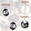 Coffee Scoop,Stainless Steel Coffee Measuring Scoop,Metal Coffee Scoop Premium Long