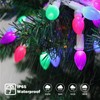 HUGSVIK Easter Lights Battery Operated, 50 LED 17FT Easter Pastel