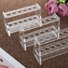 SENENQU 4 Pack Acrylic Test Tube Rack for 16mm Tubes,