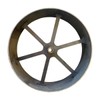 HEAVY DUTY 10" CARRIAGE STYLE STEEL SMOKER WHEEL FOR CUSTOM