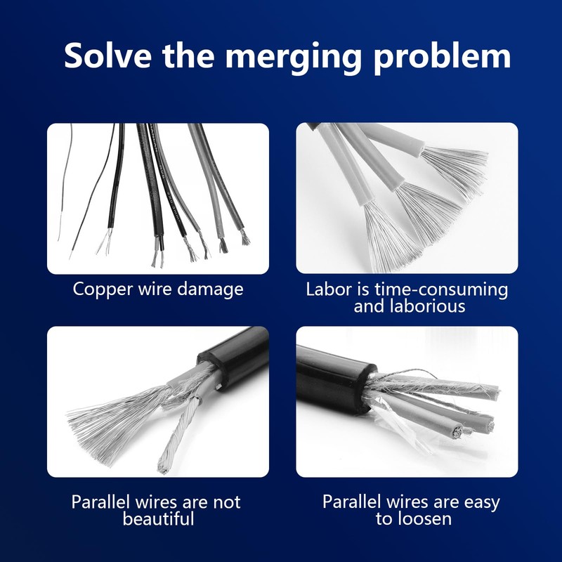 2pcs Wire Stripping and Twisting Tool, Cable Twisting Tool Drill