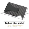 SAVOUR LUXE LTD Carbon Fibre RFID Blocking Wallet – Slim