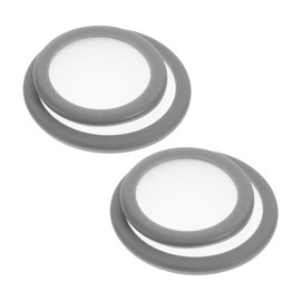 KOMBIUDA 4pcs Replacement Diaphragm for Adult and Pediatric Suspended Stethoscopes Medical Accessories with Easy Installation Auscultation Versatile Use for Accurate Examination