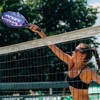 Beach Tennis Paddle Beach Tennis Racket Carbon Fiber with EVA