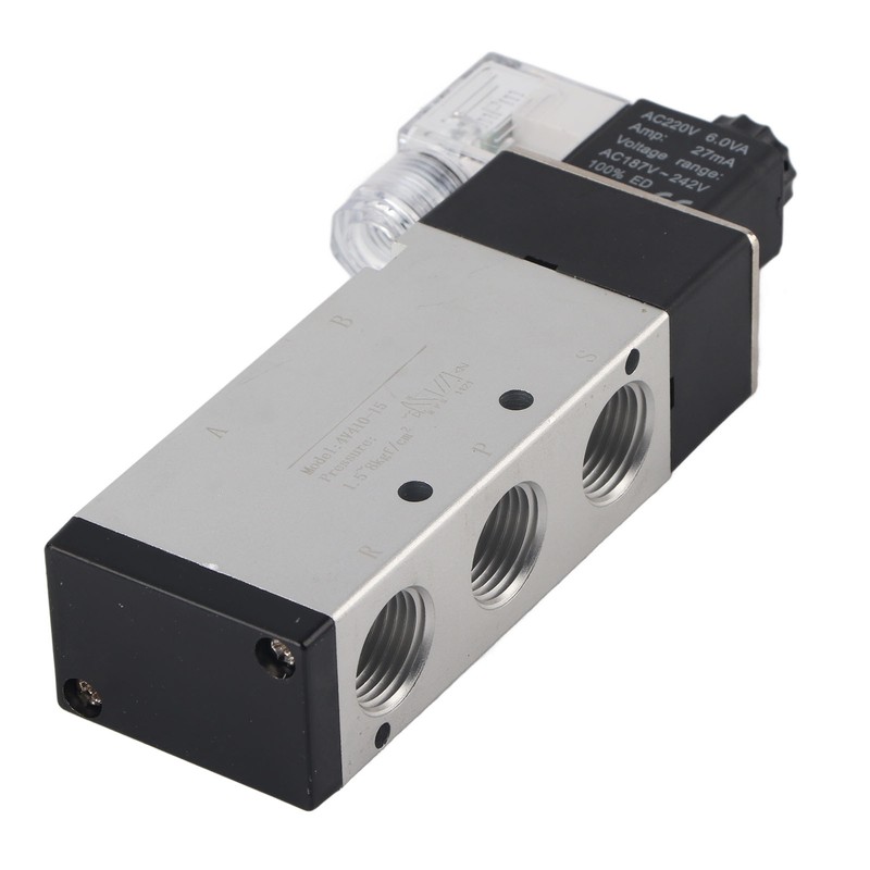 4V410-15 Outlet Type 2 Position 5 Way Solenoid Valve Mechanical