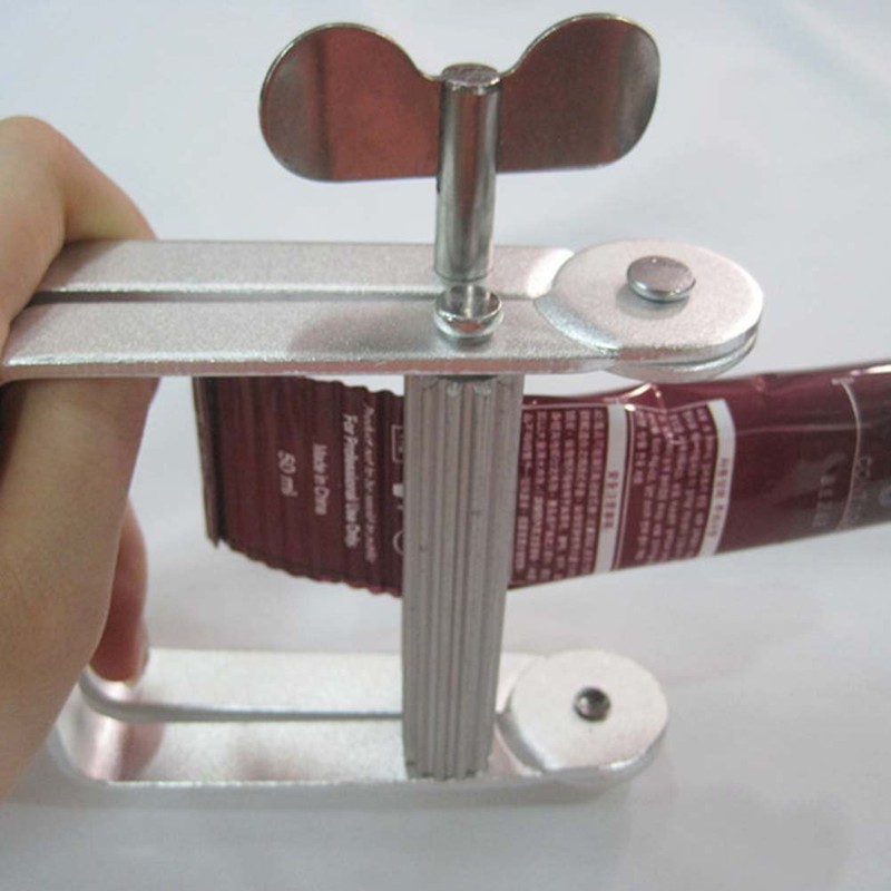 HONBAY Metal Tube Squeezer Wringer Tube Roller for Hairdressing Hair