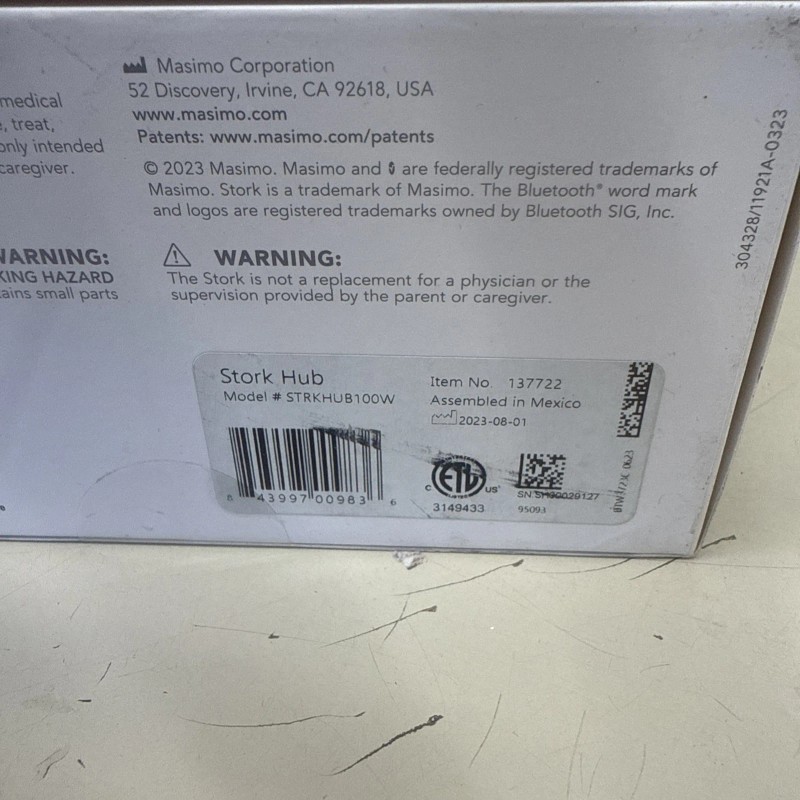 Masimo Stork Baby Monitor System Hub