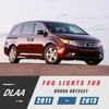 DLAA Fog Lights Compatible with HONDA ODYSSEY 2011 2012 2013