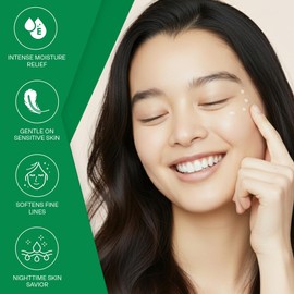 Mario Badescu Chamomile Eye Cream for Combination, Dry or Sensitive Skin, Luxurious & Soothing Eye Care Formulated with Vitamin A & E Oils, Pack of 1, 0.5 Oz