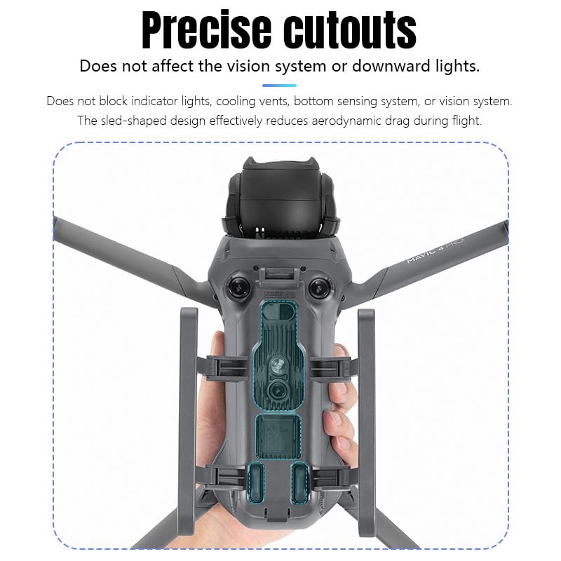Coyktonty Landing Gear for DJI Mavic 4 Pro Drone,Foldable, Increases