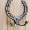 Hammer and Tongs - Horse Shoe Double Coat Hook -