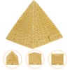 IMIKEYA Pyramid of Resin Model Unique Birthday Wedding or Housewarming