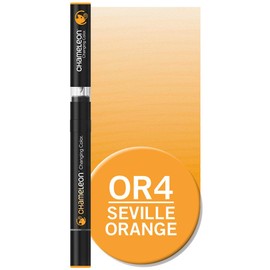 Chameleon Art Products, Chameleon Pen, Seville Orange OR4, One Pen Two Nibs