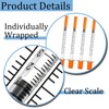 benlidoner 10 Pack 1ml Small Liquid Dispensers with Caps Multi