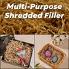 200g Brown Shredded Tissue Paper Grass, Easter Basket Fillers Shredded