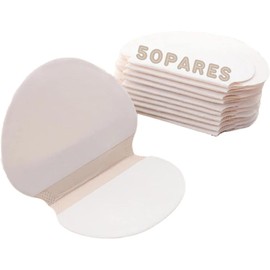 UNIVERSOENLINEA.COM Parches Absorbe Sudor Y Olor Axila Evita Manchas 50par - Almohadillas Absorbentes para el Sudor Desechables para las Axilas, Protectores para el Sudor de las Axilas de Algodón